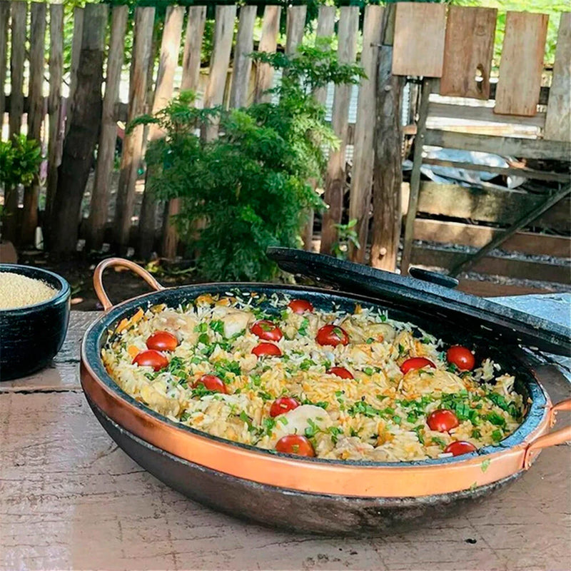 Panela Paella com Tampa (Acompanha TAMPA)