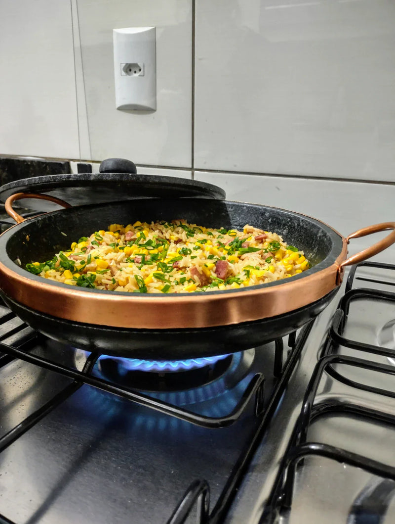 Panela Paella com Tampa (Acompanha TAMPA)